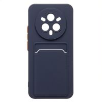 Чехол для Realme 14 Pro+ 5G (RMX5051) силиконовый с картхолдером №9 <темно-синий> ― Оптовый PromiseMobile