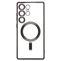 Чехол для Samsung SM-S938B (Galaxy S25 Ultra) силиконовый MagSafe №7 <черный> ― Оптовый PromiseMobile