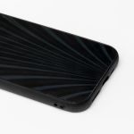 Чехол для Apple iPhone 11 Pro силиконовый со стеклянной вставкой STC004 <черный>