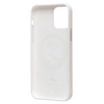 Чехол для Apple iPhone 12 Pro Max силиконовый MagSafe (анимация работает) <белый> (премиум)