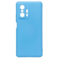 Чехол для Xiaomi 11T (21081111RG), 11T Pro (2107113SG) силиконовый Soft Touch 4 <голубой> ― Оптовый PromiseMobile