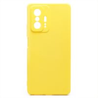 Чехол для Xiaomi 11T (21081111RG), 11T Pro (2107113SG) силиконовый Soft Touch 4 <желтый> ― Оптовый PromiseMobile