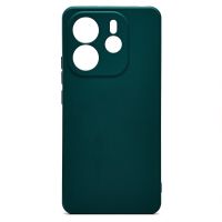 Чехол для Xiaomi Redmi Note 14 (24117RN760) силиконовый Soft Touch 2 <темно-зеленый> ― Оптовый PromiseMobile