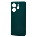 Чехол для Xiaomi Redmi Note 14 (24117RN760) силиконовый Soft Touch 2 <темно-зеленый>