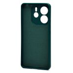 Чехол для Xiaomi Redmi Note 14 (24117RN760) силиконовый Soft Touch 2 <темно-зеленый>