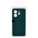 Чехол для Xiaomi Redmi Note 14 (24117RN760) силиконовый Soft Touch 2 <темно-зеленый>