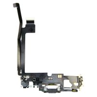 Шлейф для Apple iPhone 12 Pro Max на системный разъем и микрофон <черный> (оригинал) ― Оптовый PromiseMobile