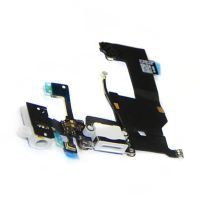 Шлейф для Apple iPhone 5 на системный разъем, разъем гарнитуры и микрофон <белый> ― Оптовый PromiseMobile