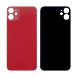 Задняя крышка для Apple iPhone 11 (широкий вырез под камеру) <красный>