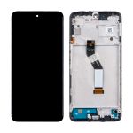 Дисплей для Xiaomi Poco M4 Pro 5G (21091116AG) модуль в сборе с тачскрином <черный> (оригинал)