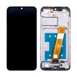 Дисплей для Samsung SM-A015F (Galaxy A01), M015F (M01) модуль в сборе с тачскрином (широкий разъем шлейфа) <черный> (супер премиум)