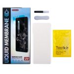 Защитное стекло для Infinix Zero 30 (X6731B), 30 5G (X6731), 40 5G (X6861), Hot 60 Pro+ (X6886) (2.5D/UV комплект-клей, лампа) в блистере