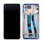 Дисплей для Xiaomi 11 Lite 5G NE (2109119DG) модуль в сборе с тачскрином <синий> (оригинал SP)