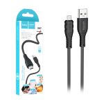 Кабель USB MicroUSB Hoco X67 <черный>