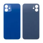 Задняя крышка для Apple iPhone 12 (широкий вырез под камеру) <синий> (оригинал)