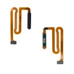 Шлейф для Samsung SM-A125F (Galaxy A12), A127F (A12 Nacho), M127F (M12) на отпечаток пальца <черный>