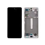 Дисплей для Samsung SM-G990B (Galaxy S21 FE) модуль в сборе с тачскрином <белый> (оригинал SP)