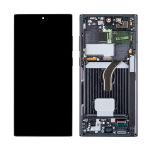 Дисплей для Samsung SM-S908B (Galaxy S22 Ultra) модуль в сборе с тачскрином <черный> (оригинал SP)